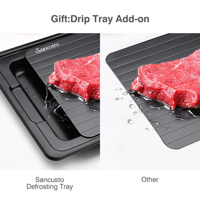thaw master Home use Fast Defrosting Tray Thaw Food Meat Fruit Quick  Defrosting Plate Board defrost tray kitchen tools - Price history & Review, AliExpress Seller - Shop3903032 Store