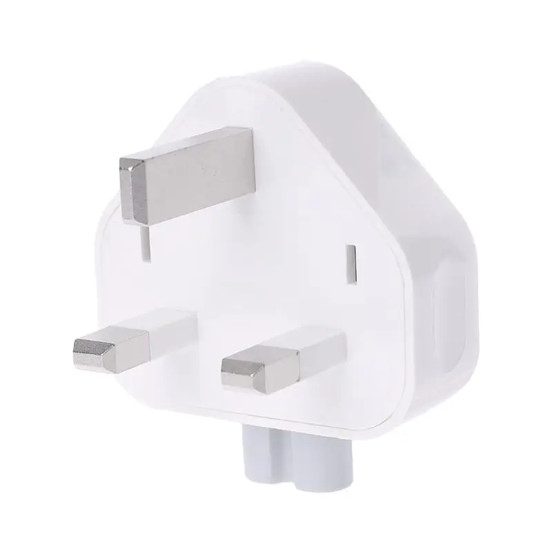 New White UK AC Plug Power Charger Adapter For Apple iBook/MacBook ipad iPhone 