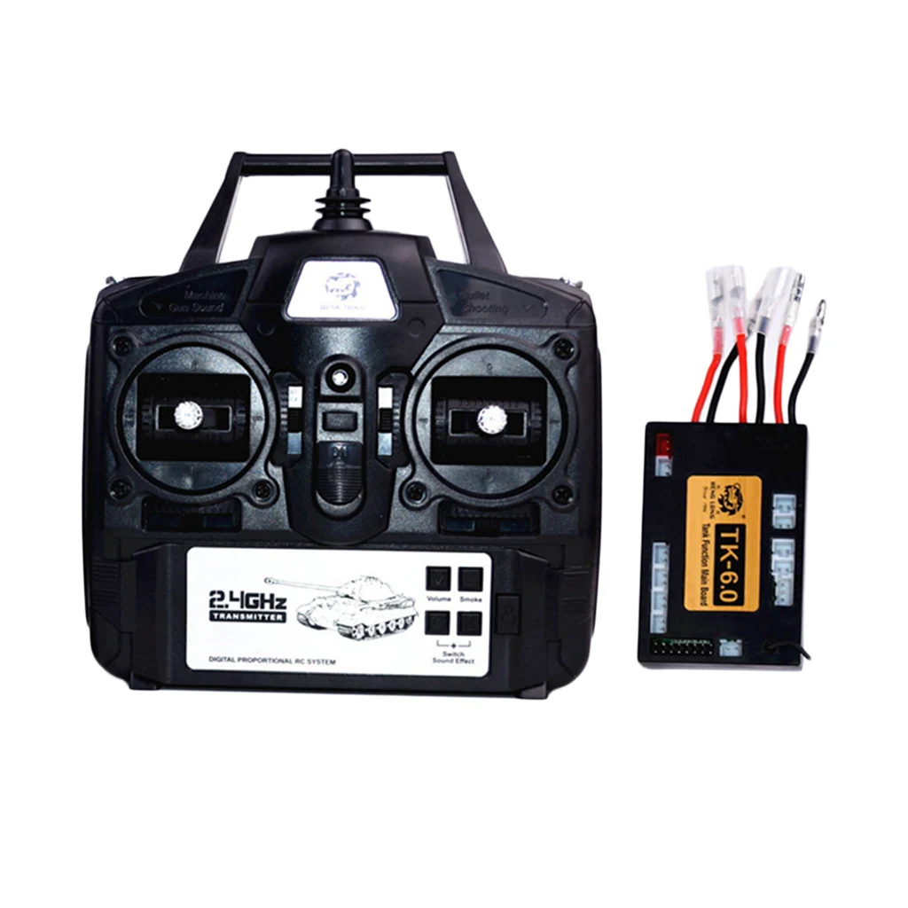 1:16 RC Tank Accessories 6.0 Motherboard Remote Control 2.4g Control System