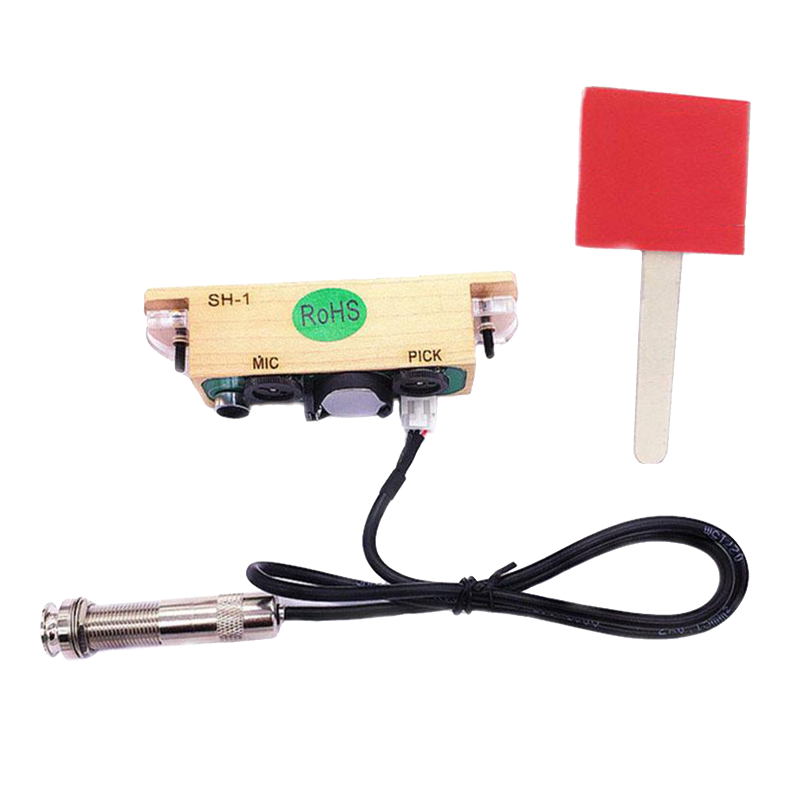Guitar Magnetic Pickup Playing Board for Classical Acoustic Folk Guitar
