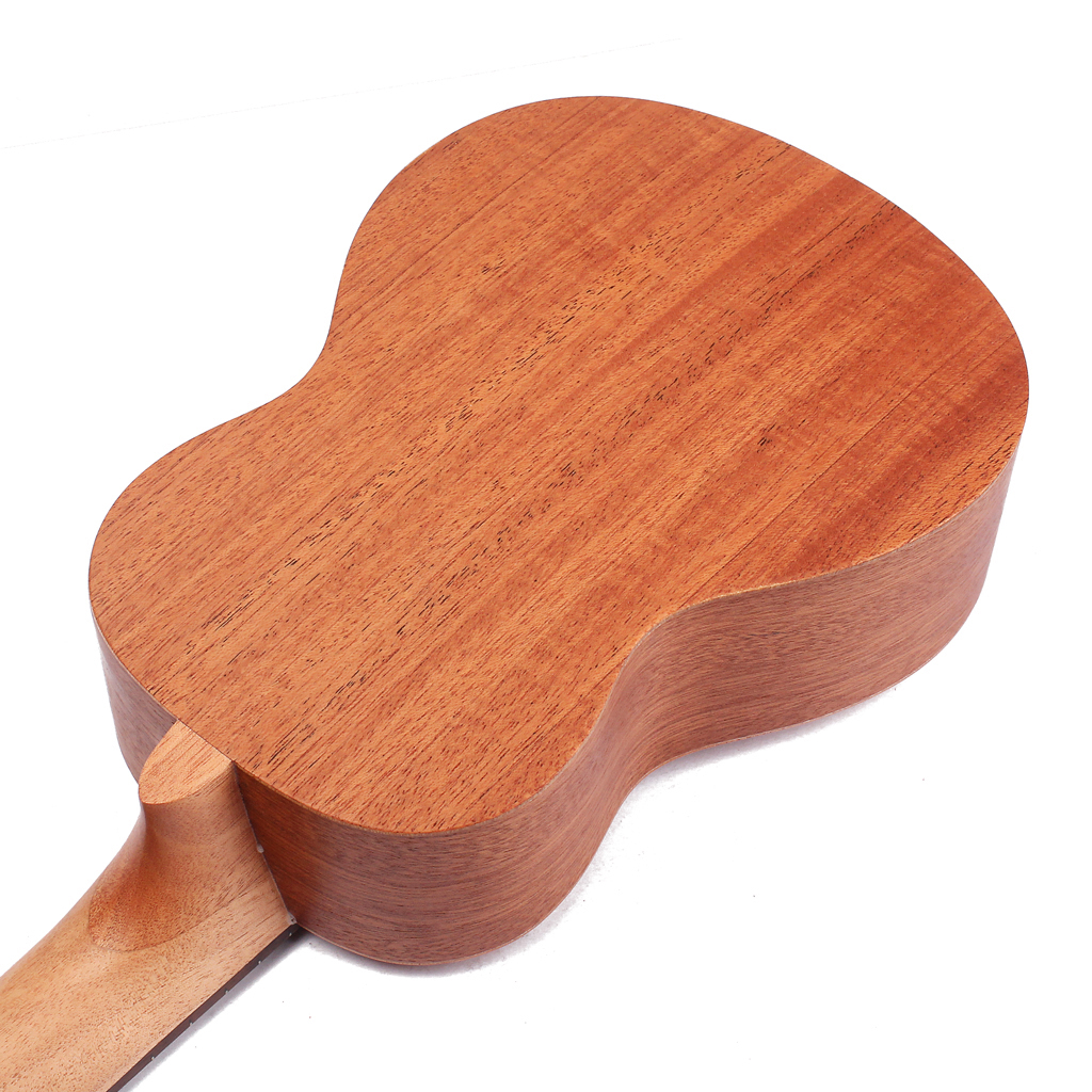 Brown Full-enclosed Mini 21 Inch 15 Frets Ukulele Uke UKLL Hawaiian Guitar