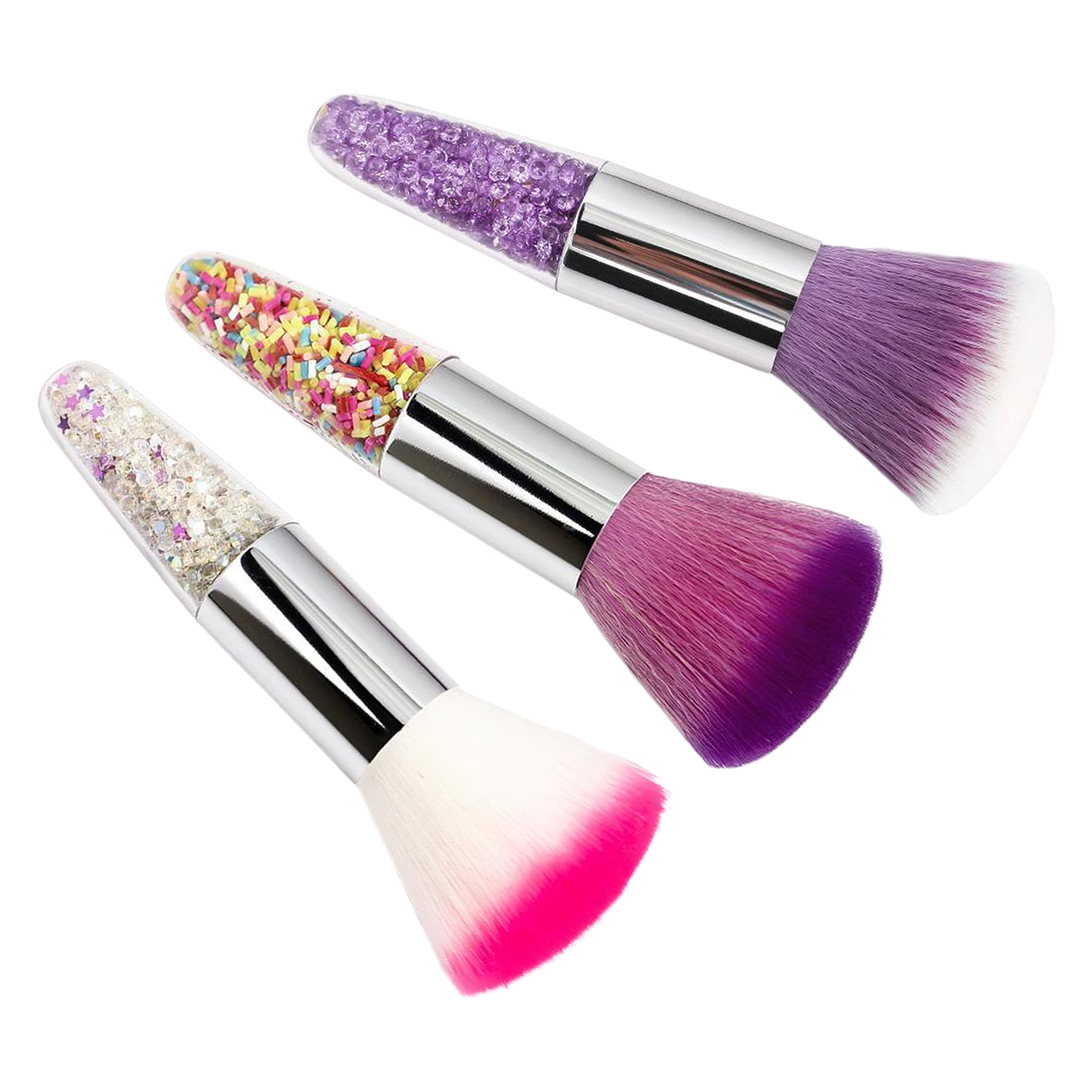 Fashion Soft Nail Brushes UV Powder Remover Manicure Tools Makeup Brushes