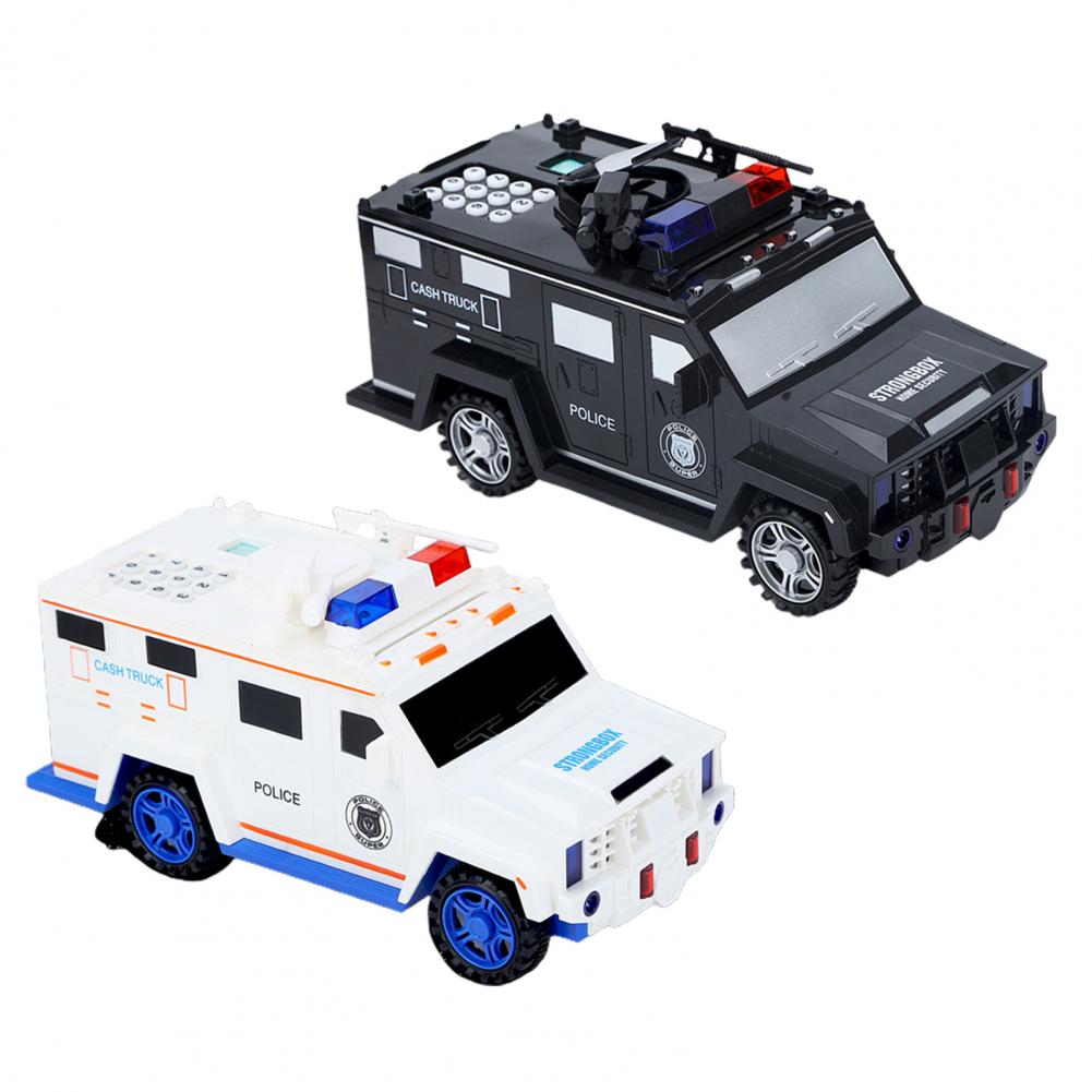 Generic Car Cartoon Piggy Bank Toys Smart Music Pword Banknote Car Coin