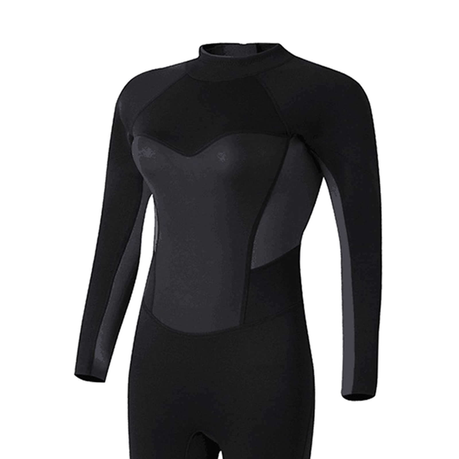 Women Wetsuit 3mm Neoprene Diving Suit Keep Warm Thickened Long Sleeve Full Body Scuba Wet Suit for Surf Snorkeling Swimsuit