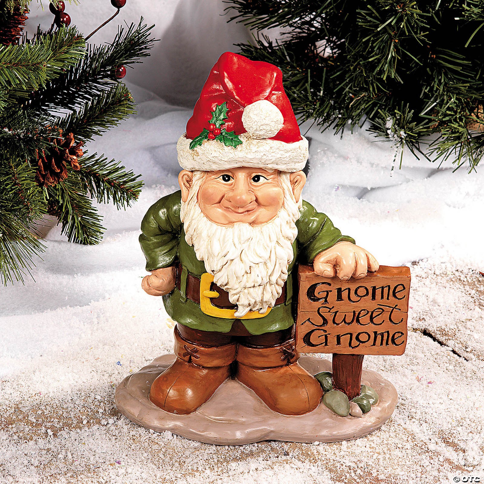 Gnome Greeter With Hats Interchangeable 