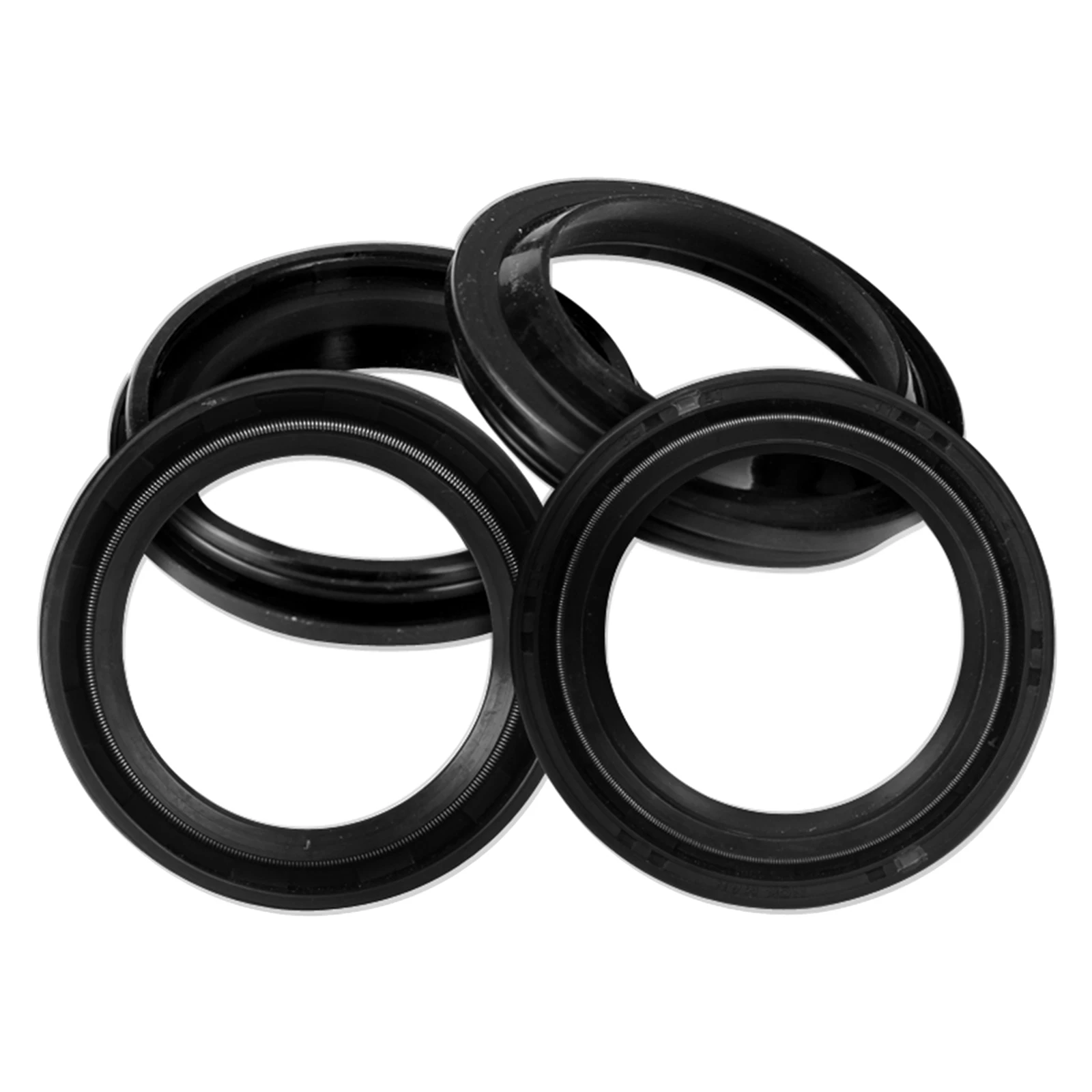 Motorcycles Fork Damper Shock Absorber Oil Seal and Dust Seal Set 39x52x11mm for 3XV R1 Kawasaki BMW 250 52X39-11