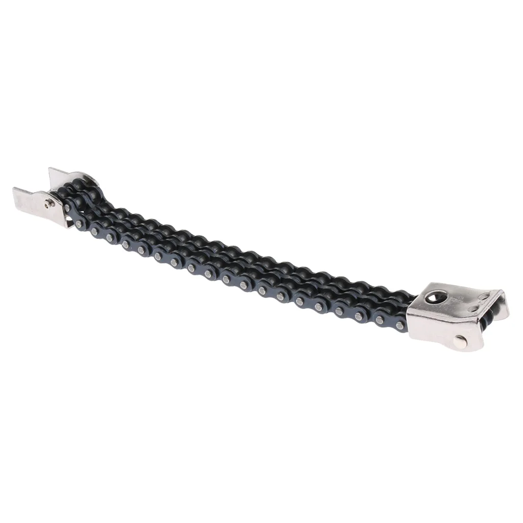 Tooyful Durable Metal Drum Pedal Double Chain Beater Mallet Connector Percussion Instrument Accessory