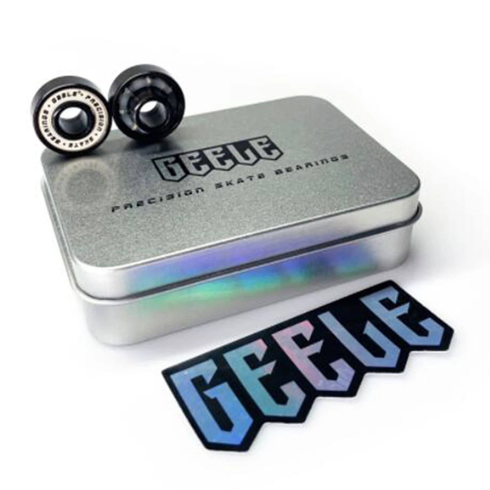 8x Standard Skateboard Bearing Replacement ABEC-11 Stable 8x22x7mm Ball Bearings Repairing Spinners Parts with Metal Box