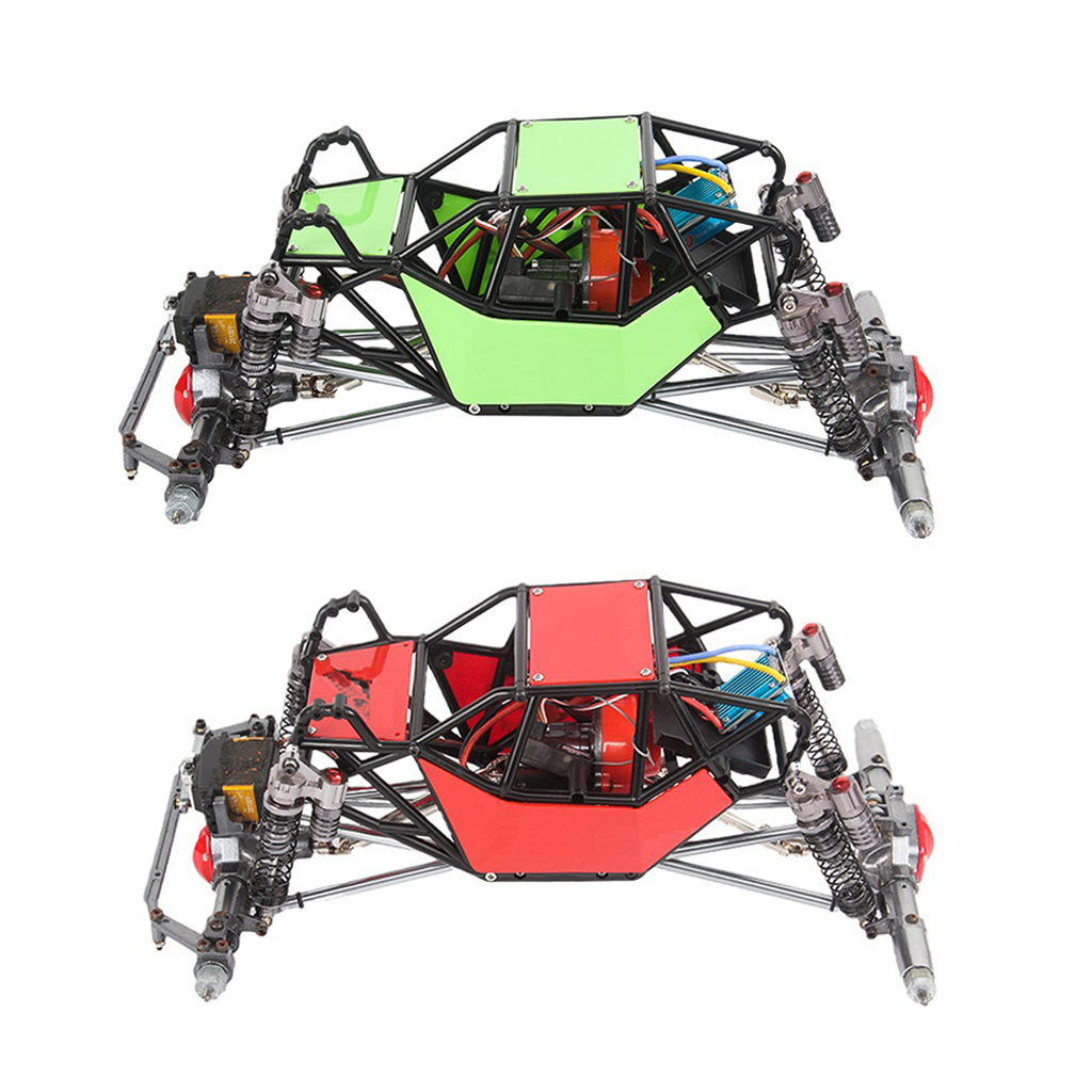 CNC Metal Upgrade Chassis Frame Body Kit Fit for SCX10 4X4 1:10 Scale RC Rock Crawler Model Car Buggy DIY Parts