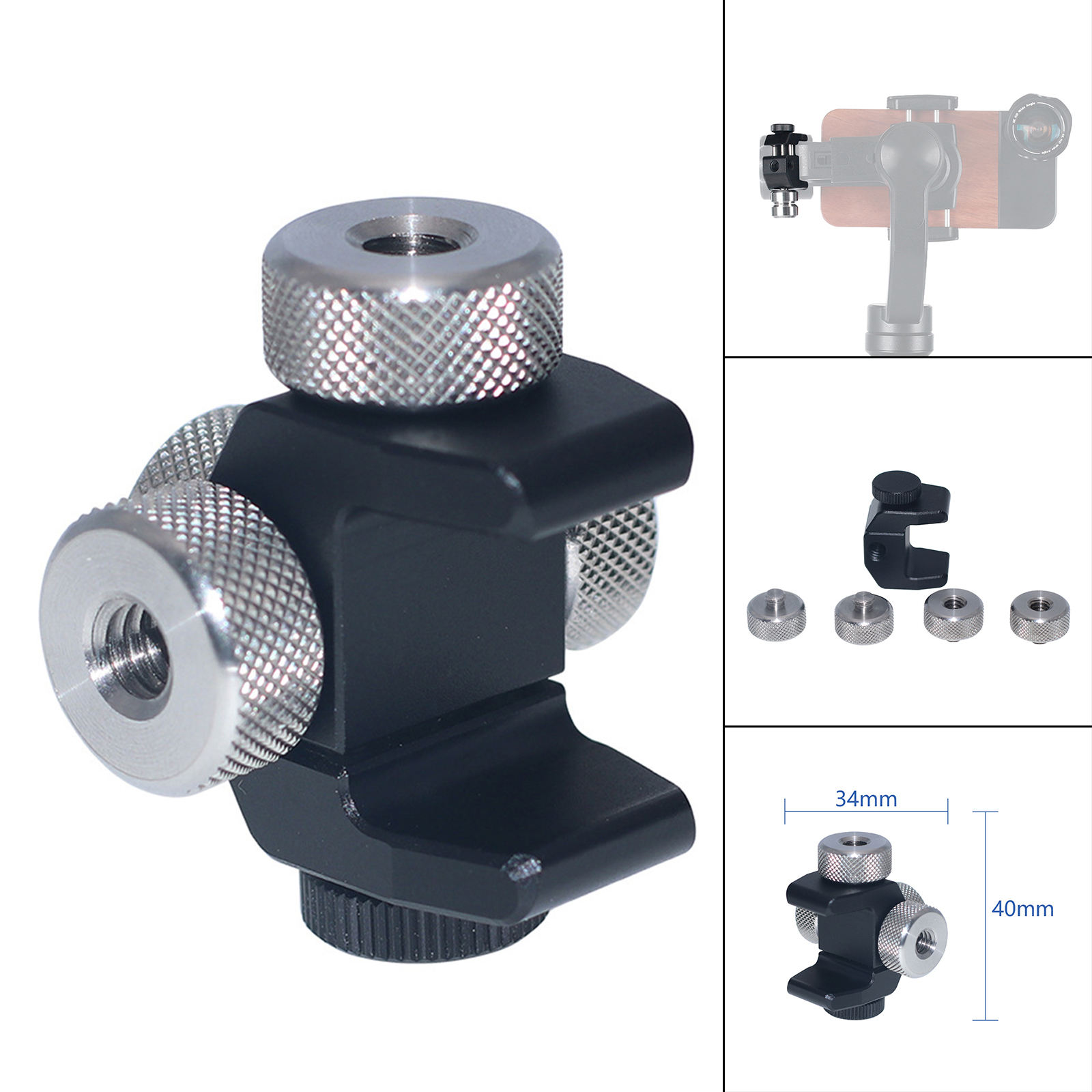 Counterweight Gimbal Professional Video Accessories, Handheld Gimbal Balance Weight, for DJI Zhiyun Feiyu Claw