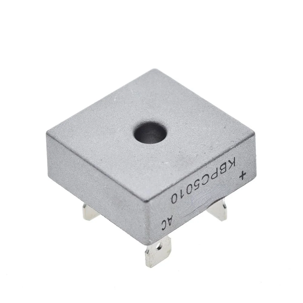 retificador kbpc5010 potência retificador diodo electronica componentes