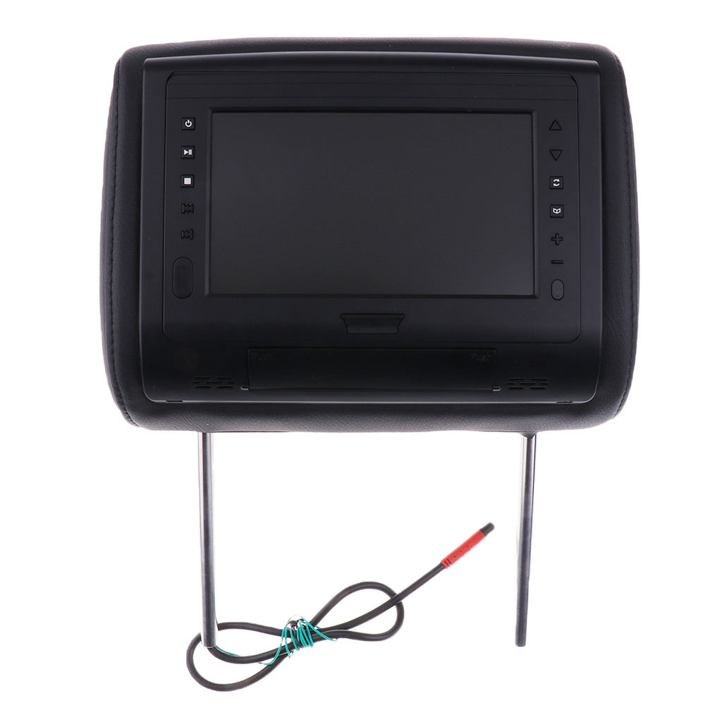 Universal 1080P HD 7'' DVD Player LCD Headrest VT-DH705 TV Monitor DC 12V