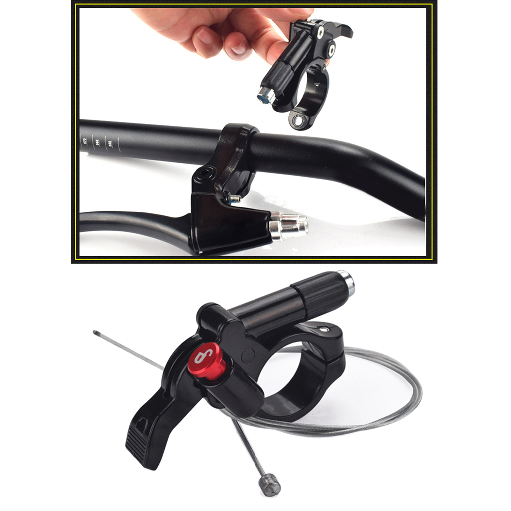 Mountain Road Bike MTB Remote Fork Lockout Lever for Front Forks with Wire