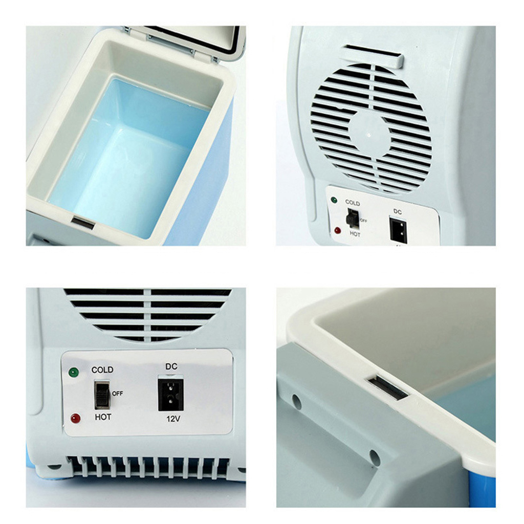 12V DC 7.5L  Car Refrigerator Electric Cooler RV Van for Cars Wine Fruit