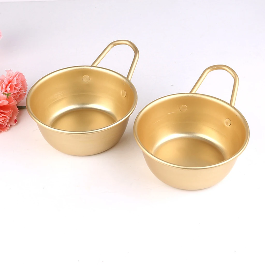 Rice Wine Bowl Aluminum Ramen Bowl Japanese Soju Cup Mini Bowls Kitchen