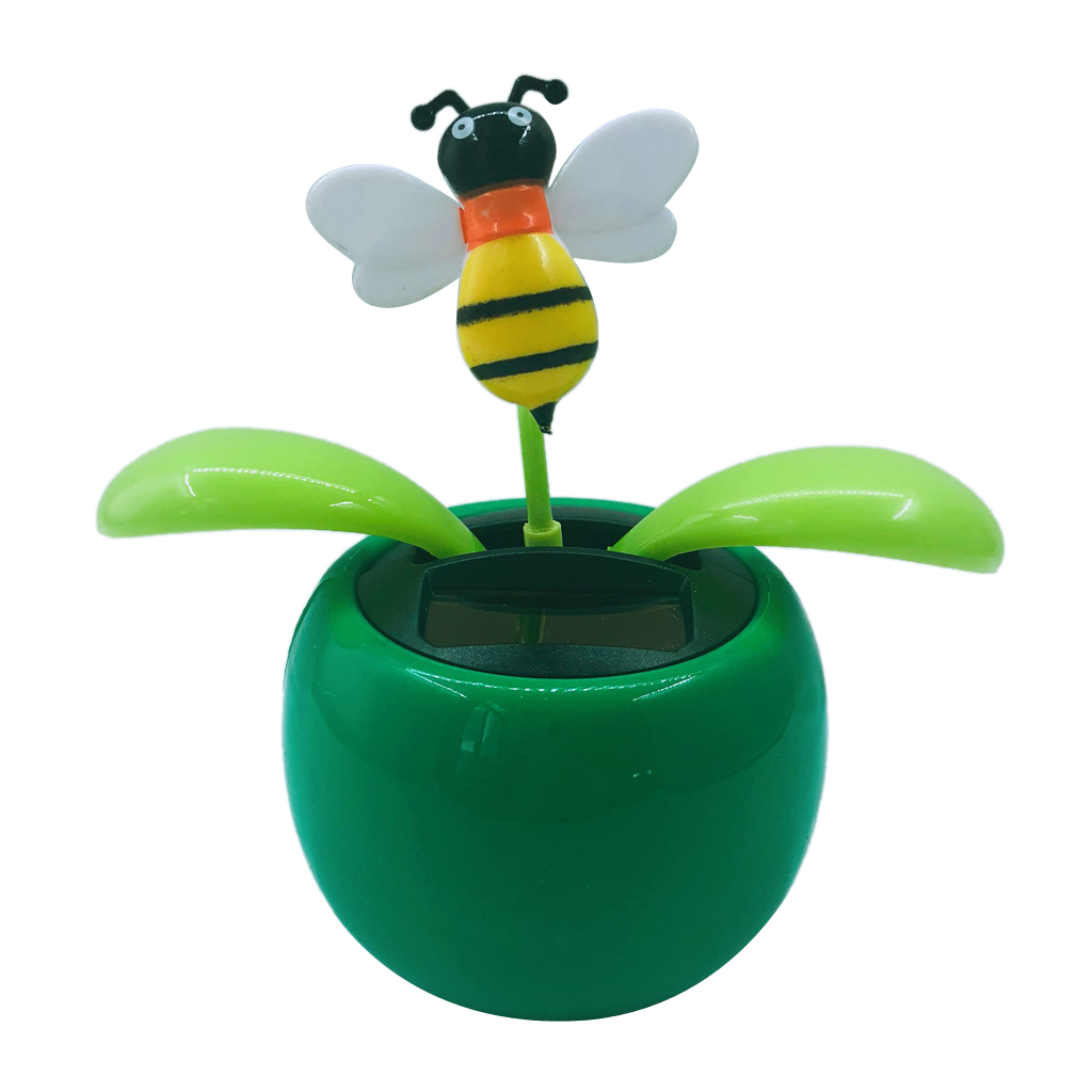 1 Pc Window Ornament Solar Powered Dancing Swinging Dancer Toy Artificial Portable Car Dashboard Decor Office Desk Home Decors