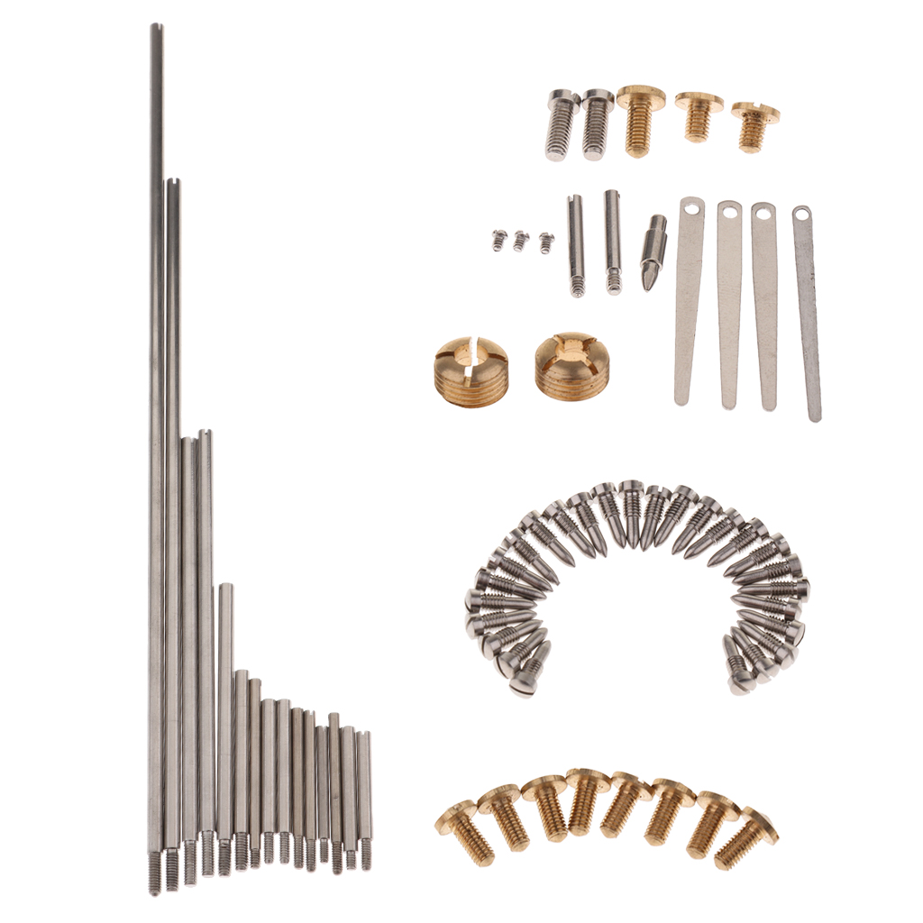 1 Set Saxophone Screws Flat Springs for Alto Tenor Soprano Sax Accessory