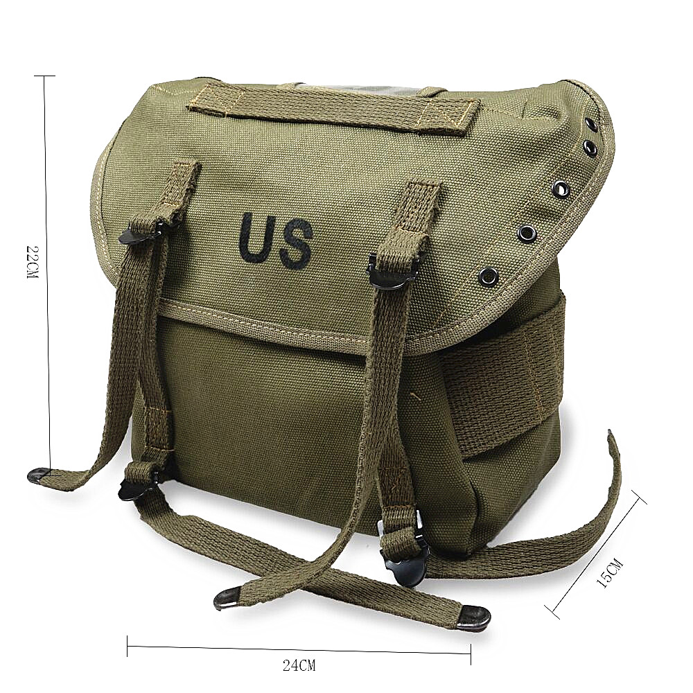 Bag, Combat Field Gear, EUA, Vietnã, Era, Canvas Storage, M1961