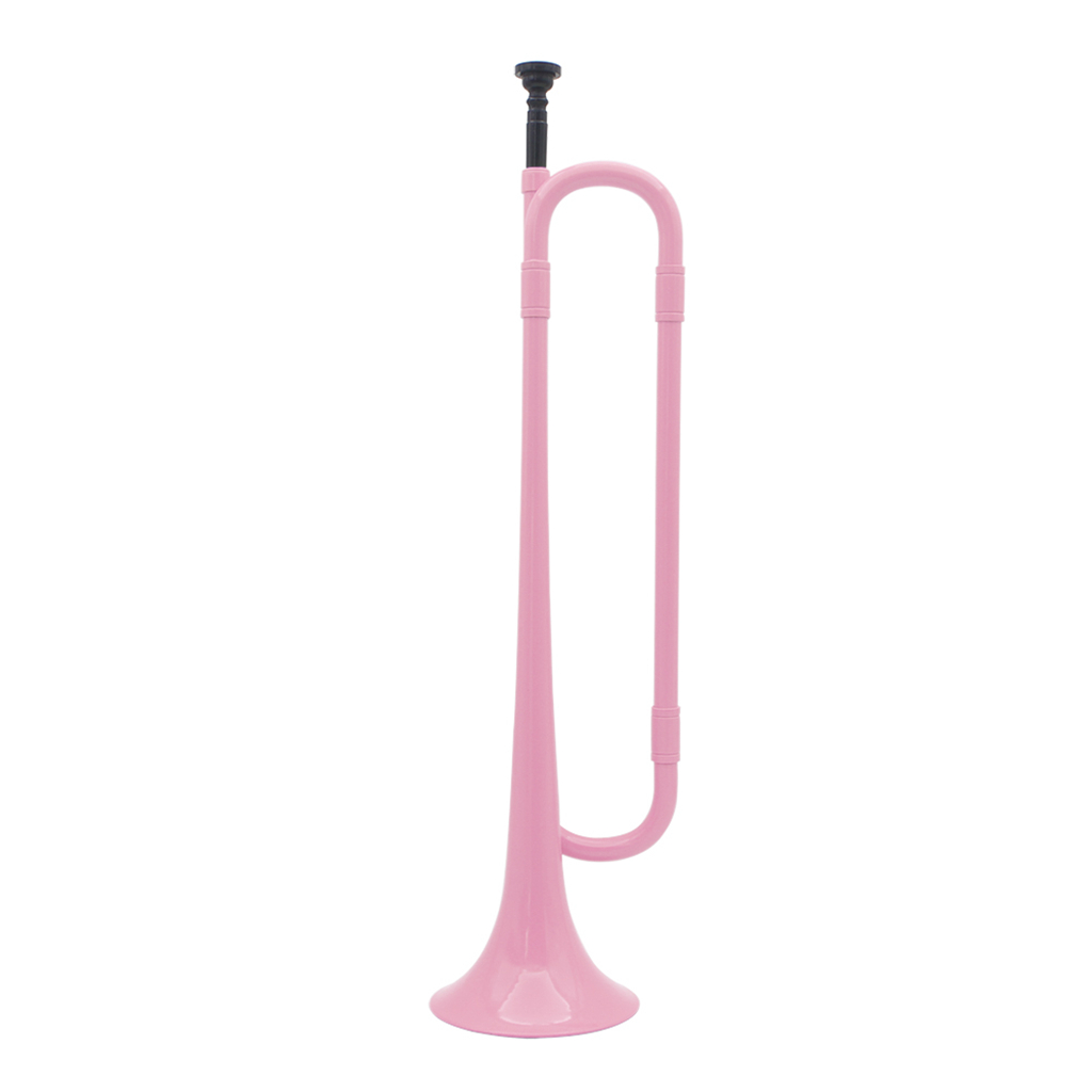 B Flat Bugle Cavalry Trumpet for School Band Pink