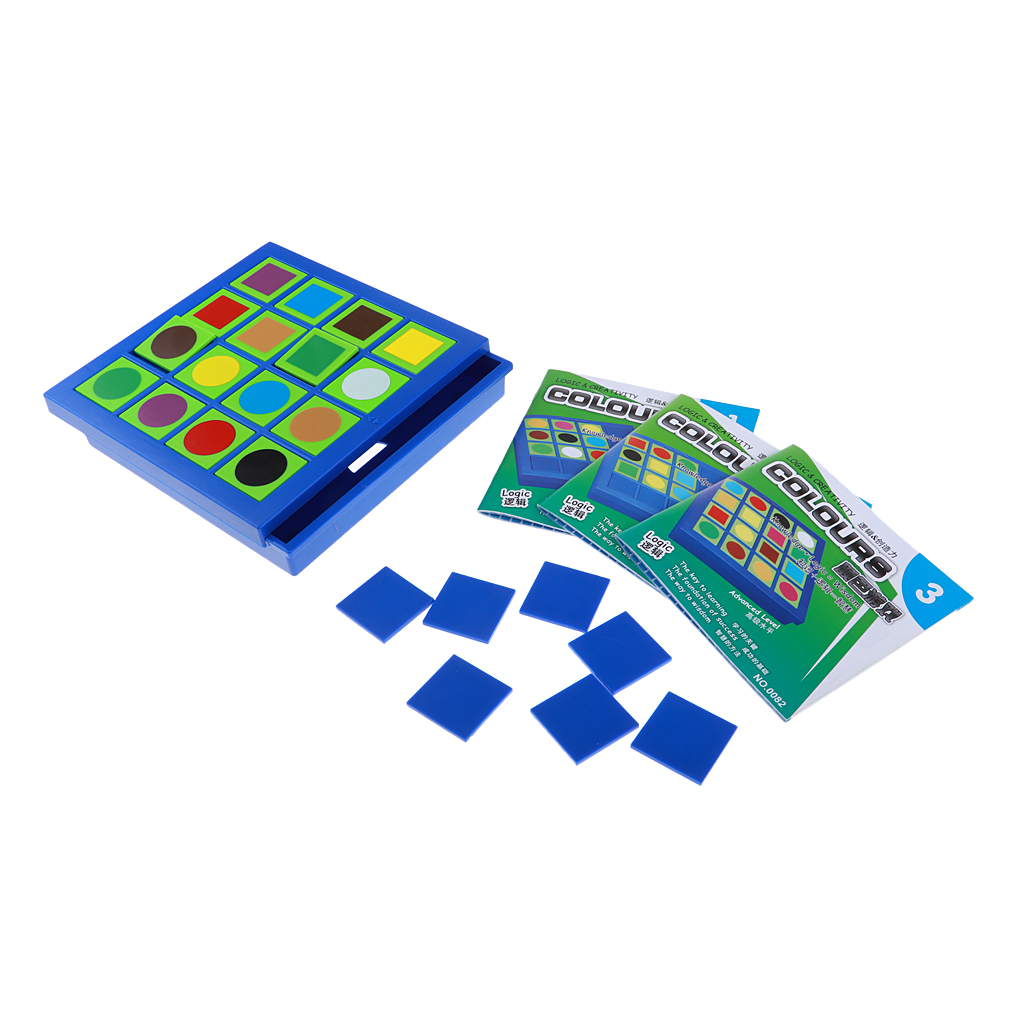 Children Intelligence Educational Game Puzzle Maze Toy Color Design Game