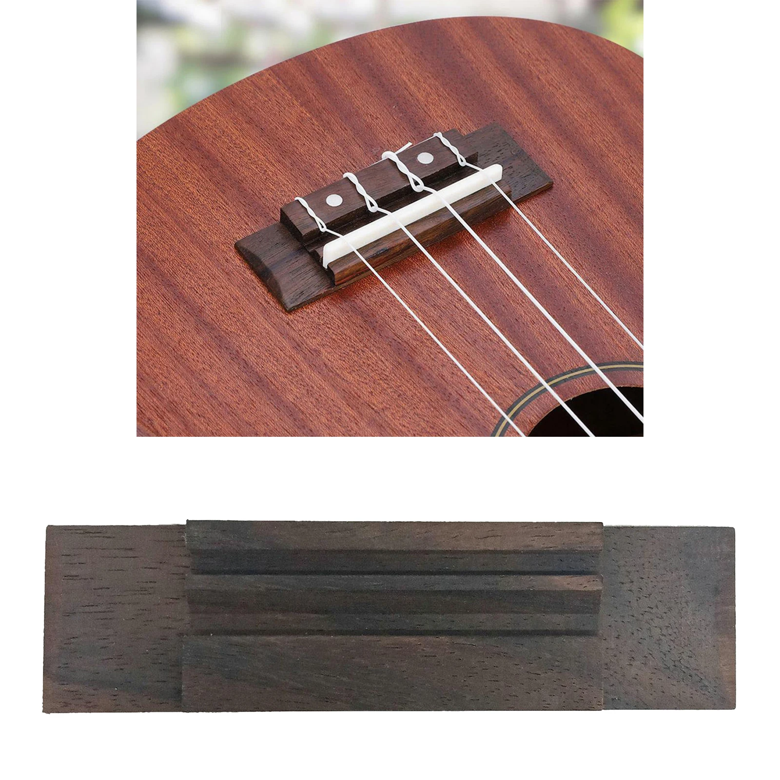 4 String Rosewood Ukulele Bridge ,21/23/26`` Uke Guitar Musical Instruments