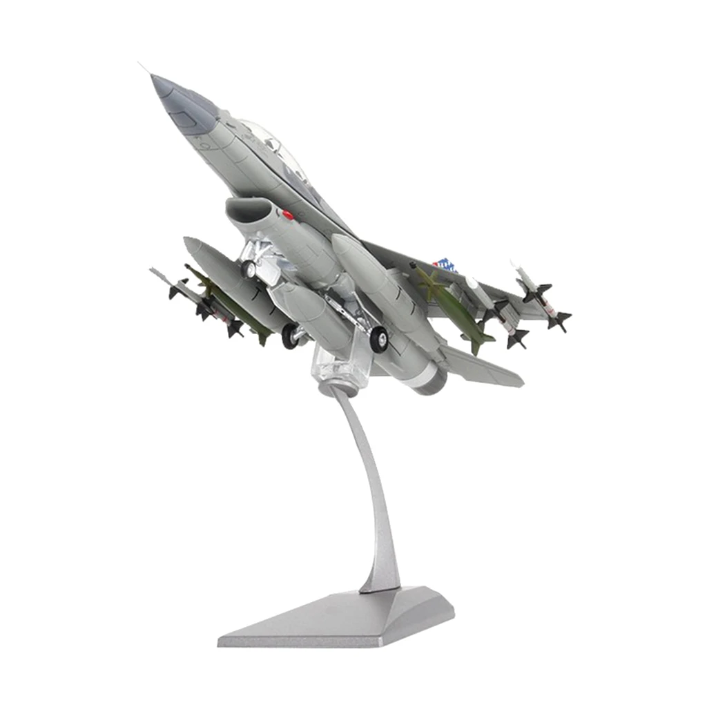 1:72 F16 Fighting Falcon Toy Model Diecast Jet Planes Model Table Desk Accs