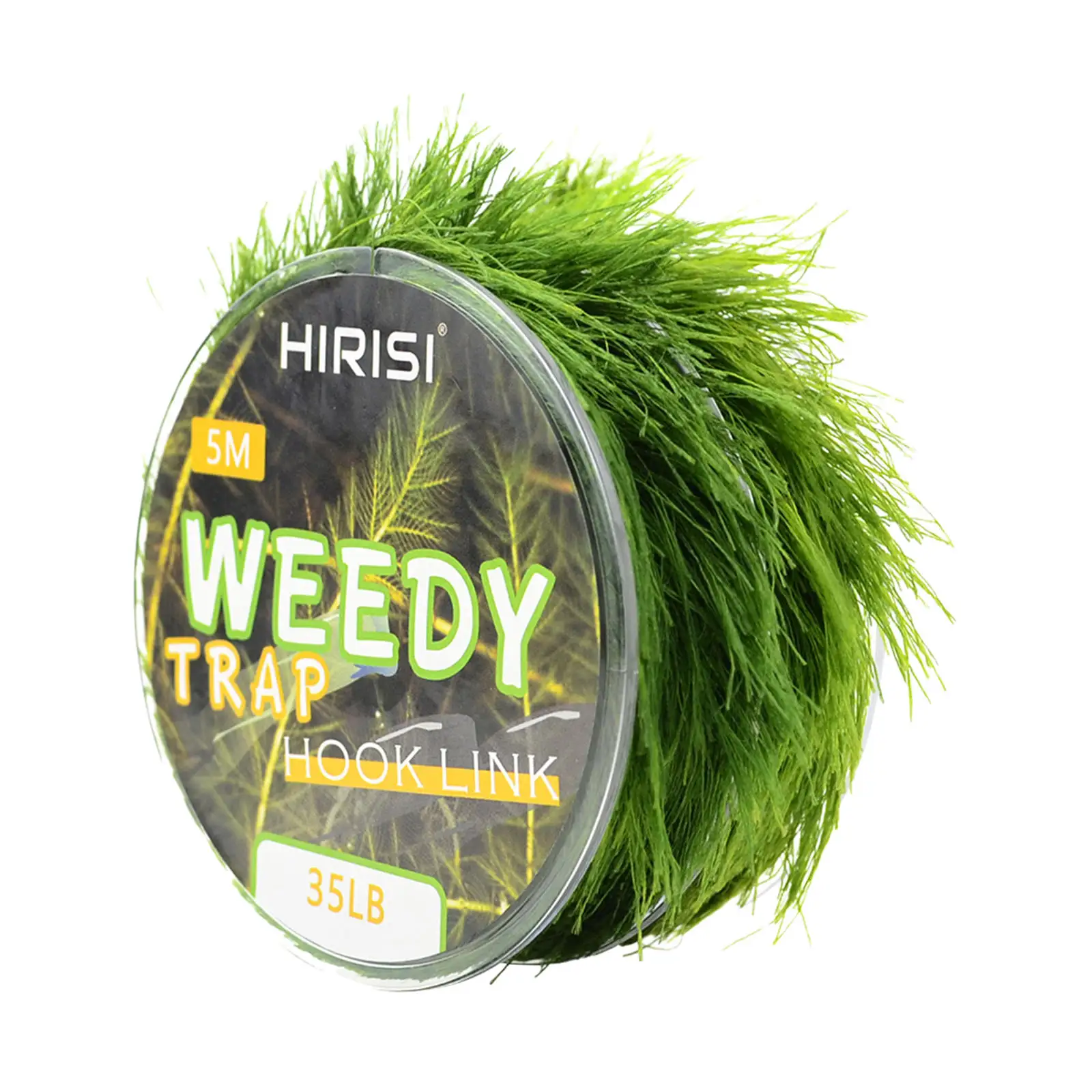 5m Carp Fishing Weed Hook Link Line Seaweed Effect Rigs 35Lb Carp Chod Fishing Tackle Line Accessories