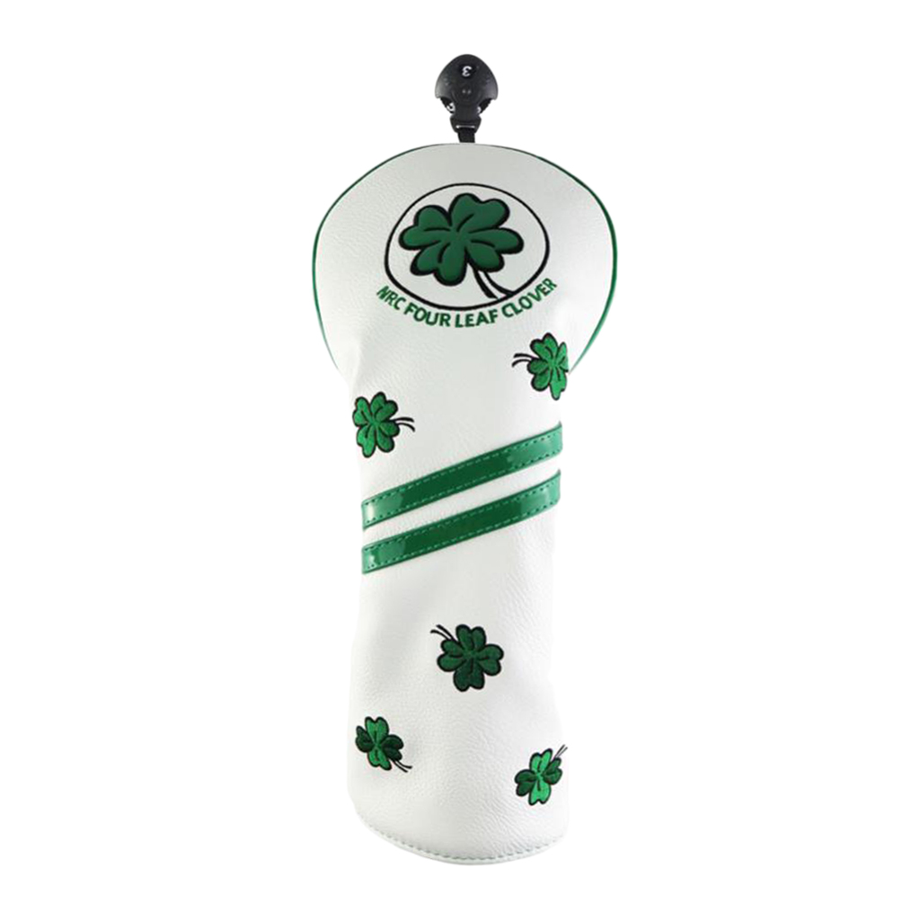Golf Club Head Covers, Driver Cover Headcovers Protector, Pu Leather for Men and
