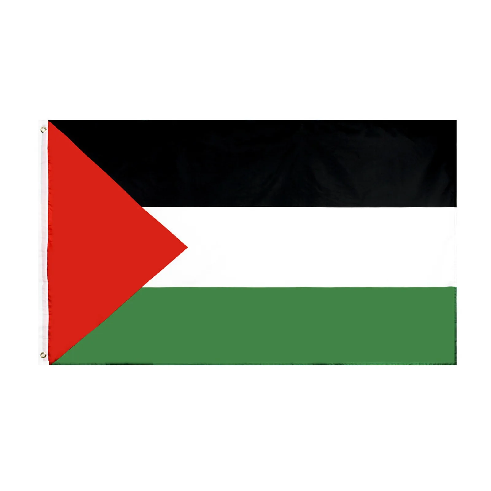 Protest Große Palästina Polyester Flagge 150 x 90 cm Gaza Palästinensische Amt Parade Festival Home Dekoration Flagge Banner