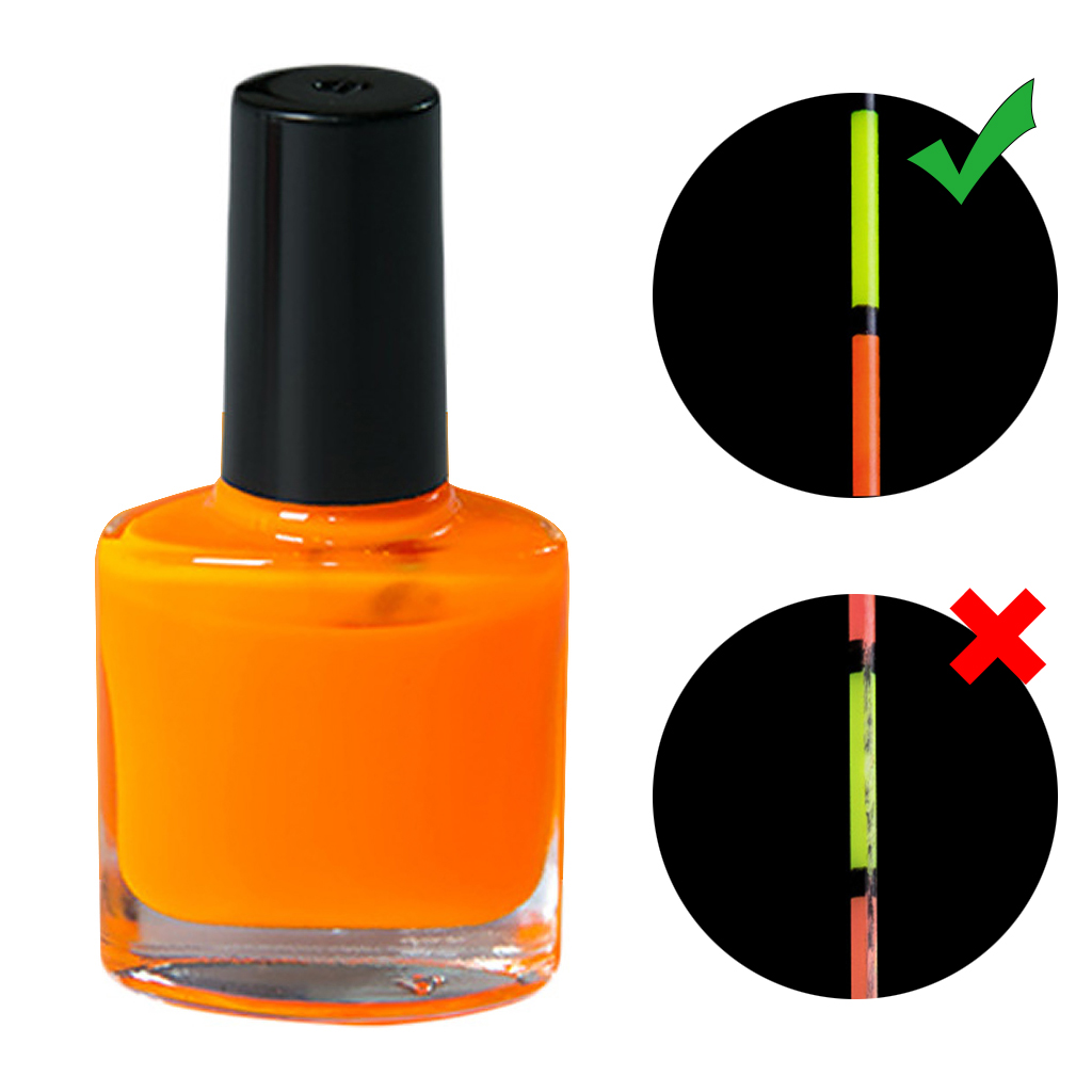 8ml Fishing Float Paint Liquid Fish Floating Buoy Fluorescent Liquid Repair DIY Indicator Paint Professional Tackle Repair