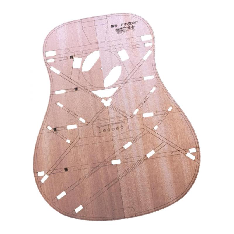 41inch Mini Guitar Body Body Template Stencil For D-Type Guitars, Luthier Tool