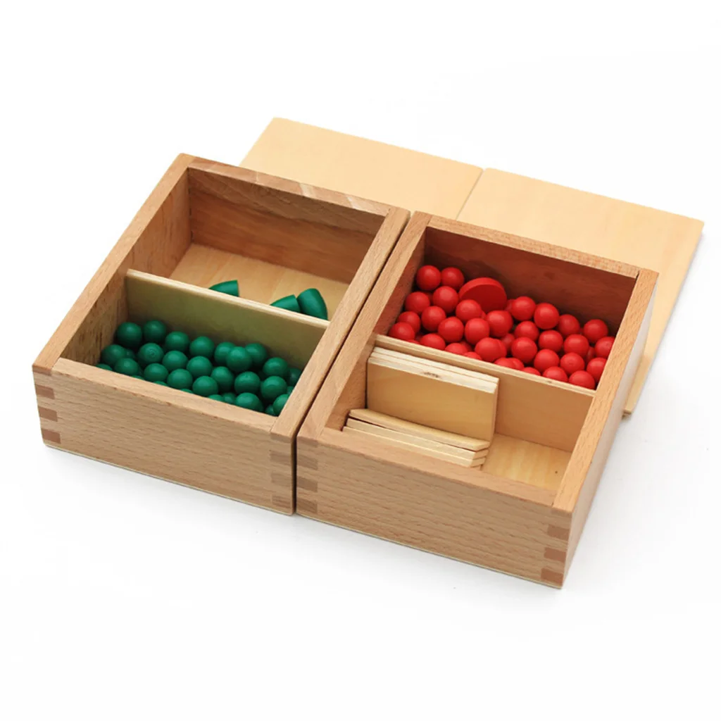 Montessori Mathematics Wooden Board for Multiplication Division Learning
