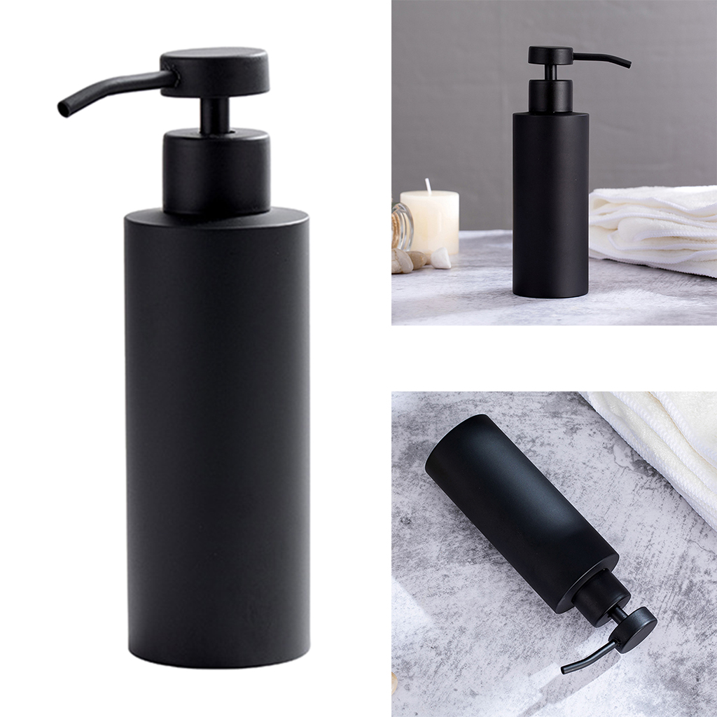 300ml Liquid Dispenser Bottle Bathroom Pump Rust Proof Empty Containers for Kitchen Soaps Shampoo