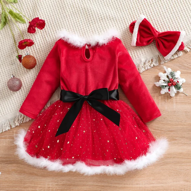 Tenue noël bébé fille Mère Noëlle – Bébé Filou