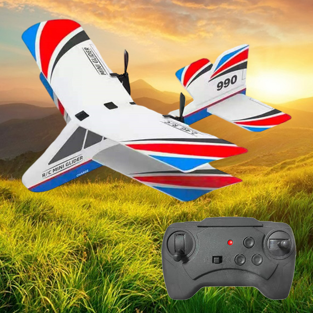 Remote Control Airplane 2.4G Fighter Hobby Plane Glider Airplane EPP Foam Toys RC Plane Kids Gift