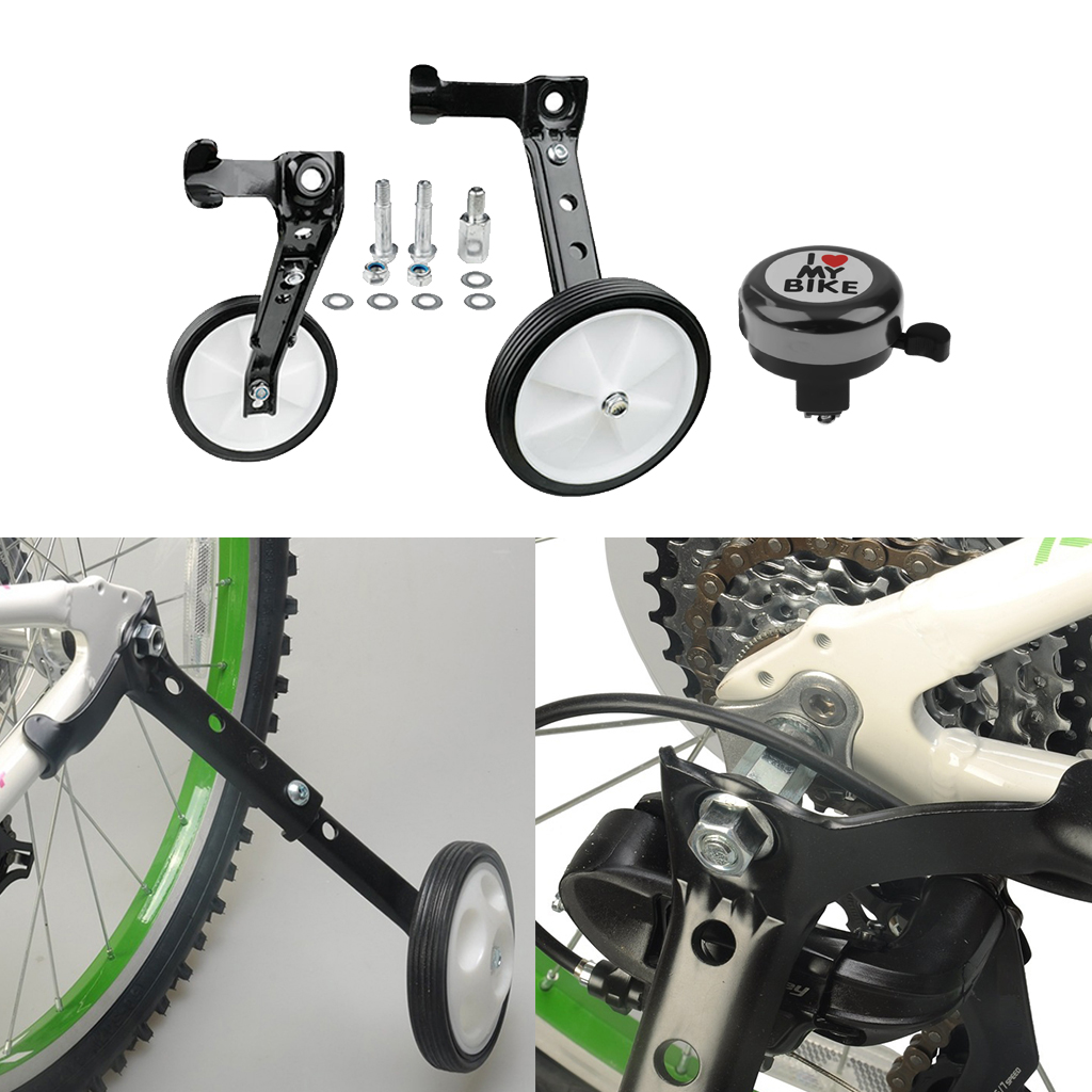 Kids Bike Stabilizer  Training Wheel 16/18/20/22/24'' Heavy Duty