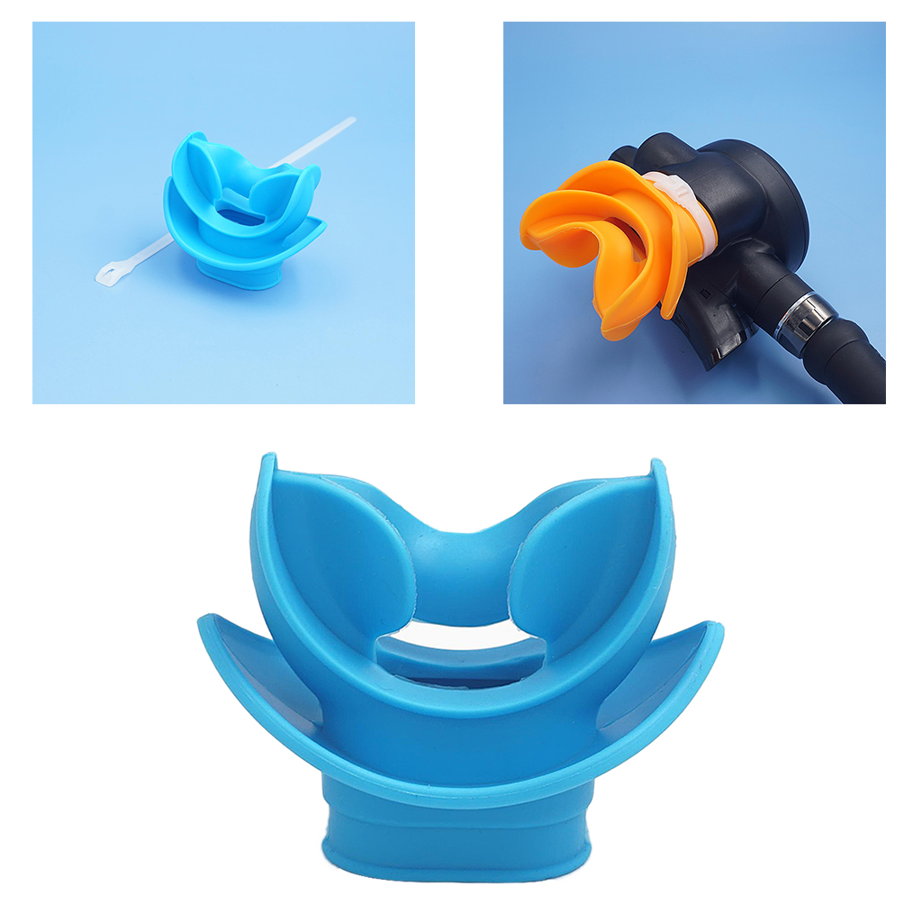 Diving Scuba Snorkel Regulator Silicone Diving Mouthpiece Food Grade Underwater Breathing Tube Accessories