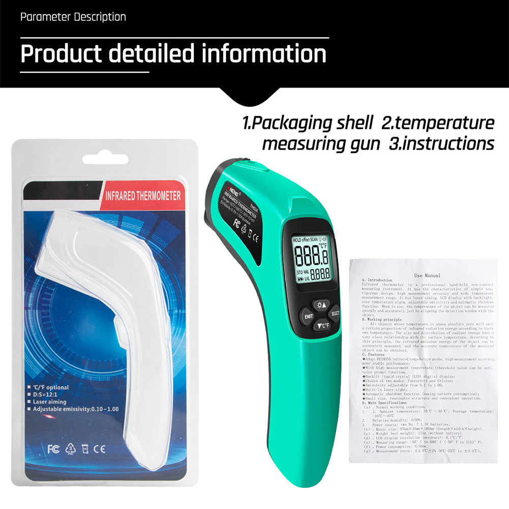 medidor de temperatura display digital cozinhar automático fora portátil