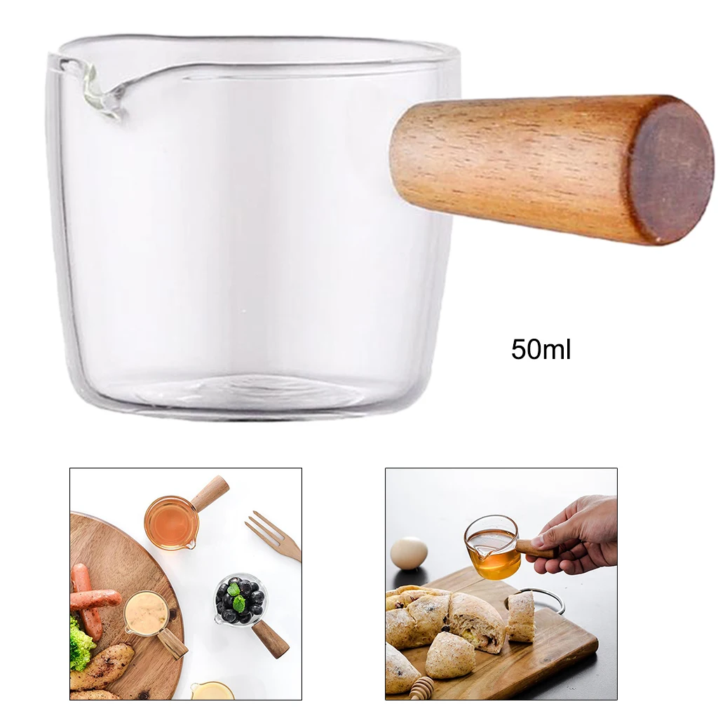 Glass Milk Pot Home Baby Food Special Hot Milk Pot Fruit Salad Bowl Cooking Pot Kitchen Accessory