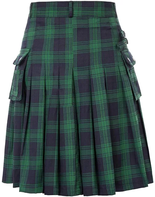 falda escocesa hombres Scottish kilt Falda Escocesa Para Hombre, Cinturón A  Cuadros Tradicional, Cadena Bilateral Plisada, Pantalones De Tartán Escocés  Punk Gótico Marrón, Faldas Xxl Rojo : : Moda