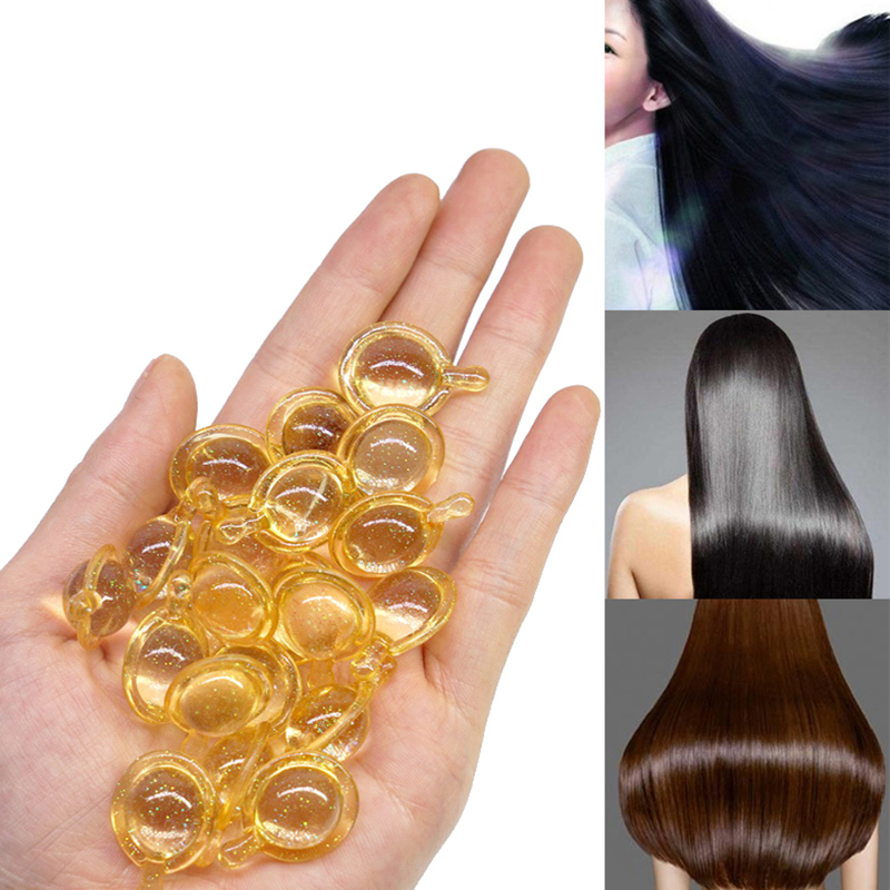 Best of 10pcs Hair Vitamin Capsule Pro Keratin Complex Oil Smooth Silky Hair Serum Moroccan Oil Anti Hair Loss Hair Mask Repair Damaged Reviews & Tips