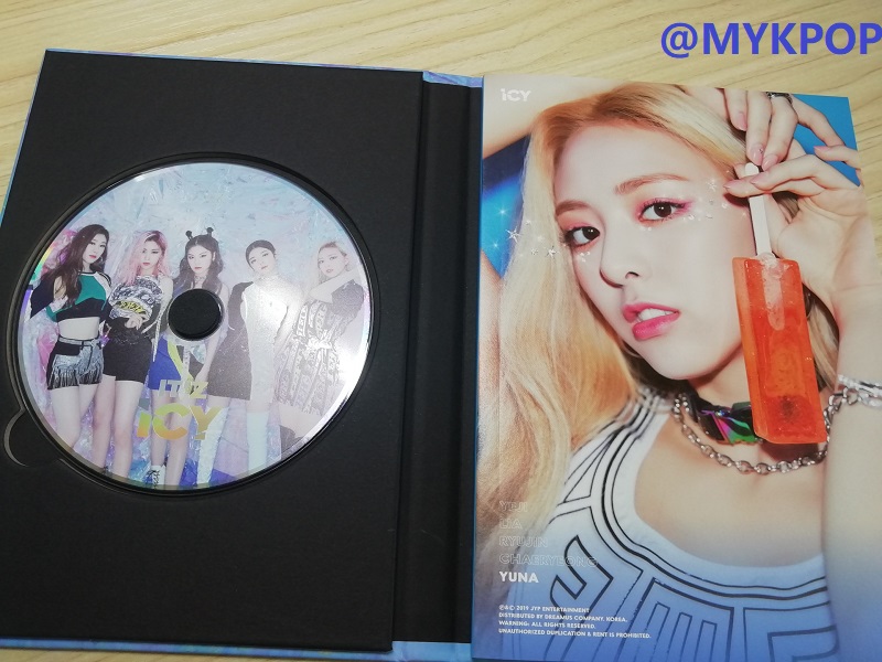 Mykpop Official Original Oficial Ititzy 1st Mini Álbum: Itz z Icy cd Kpop Fãs Coleção-sa21052302 100% 2 Cheap Adesivos