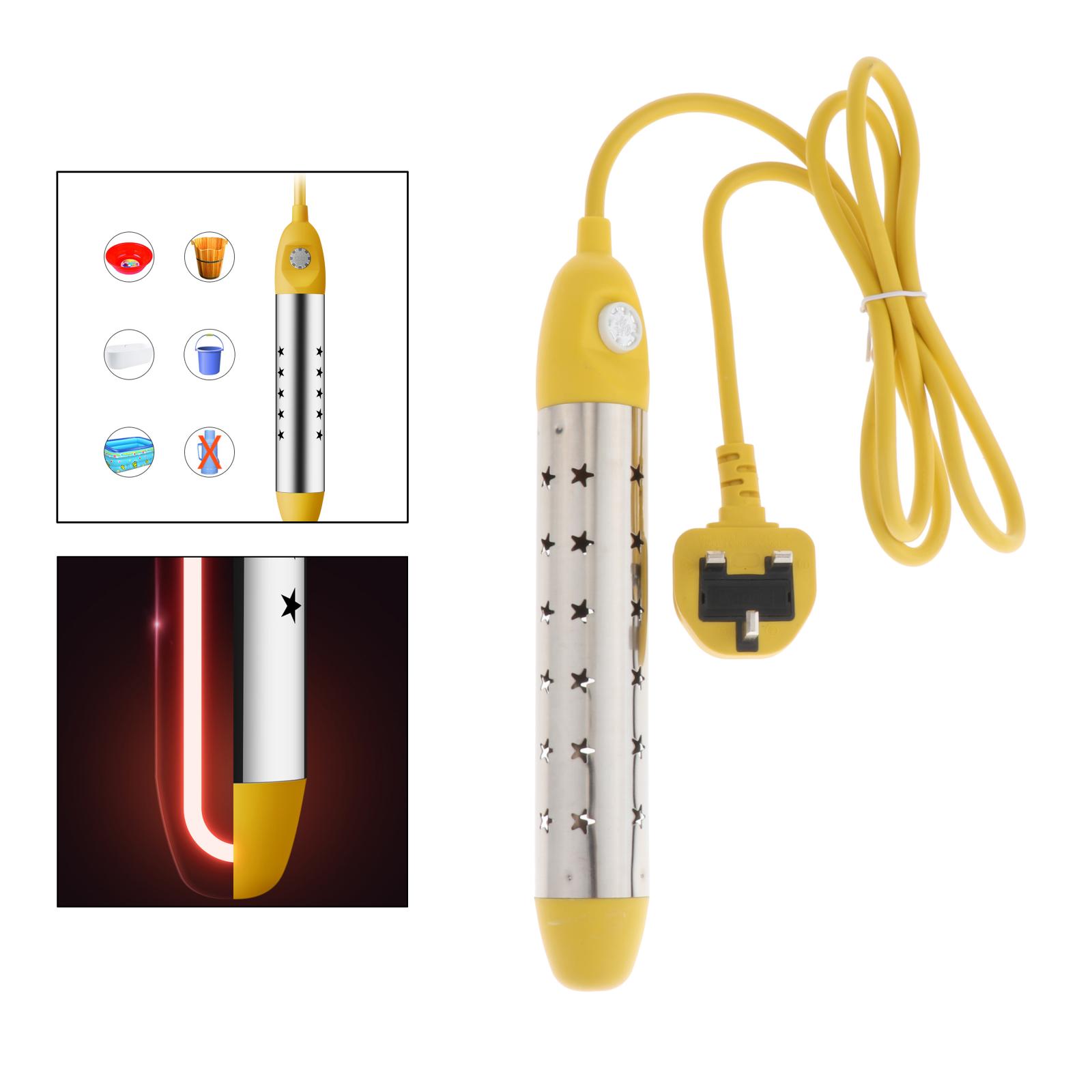 2000 - 2500W 220V Electric Immersion Water Heater Boiler Water Heating Portable  Bathroom Swimming Pool Heater