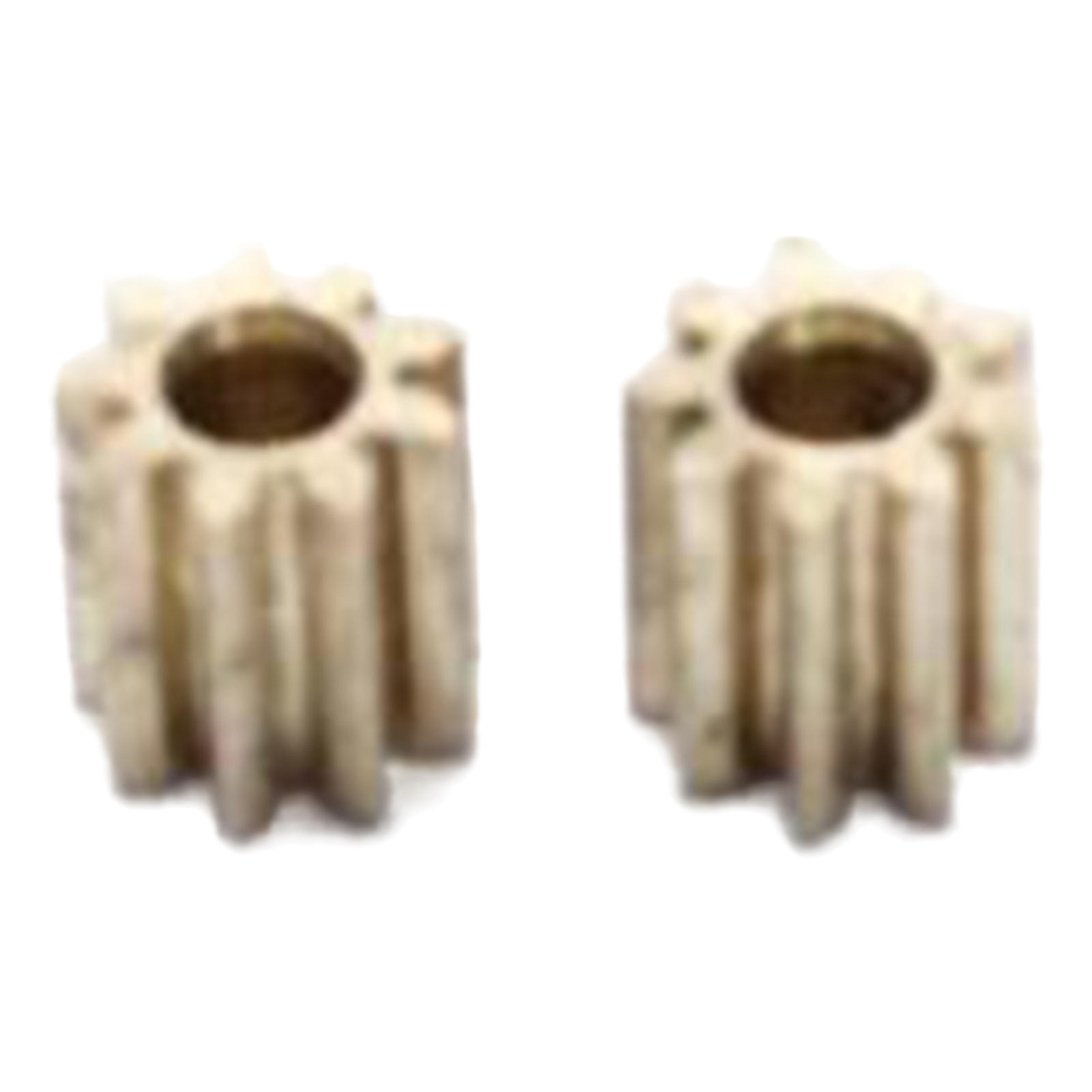 2x Motor Pinion Gear Set Brass Fits for Intelli Lok Module 0.4 9 Teeth Replace Accessories