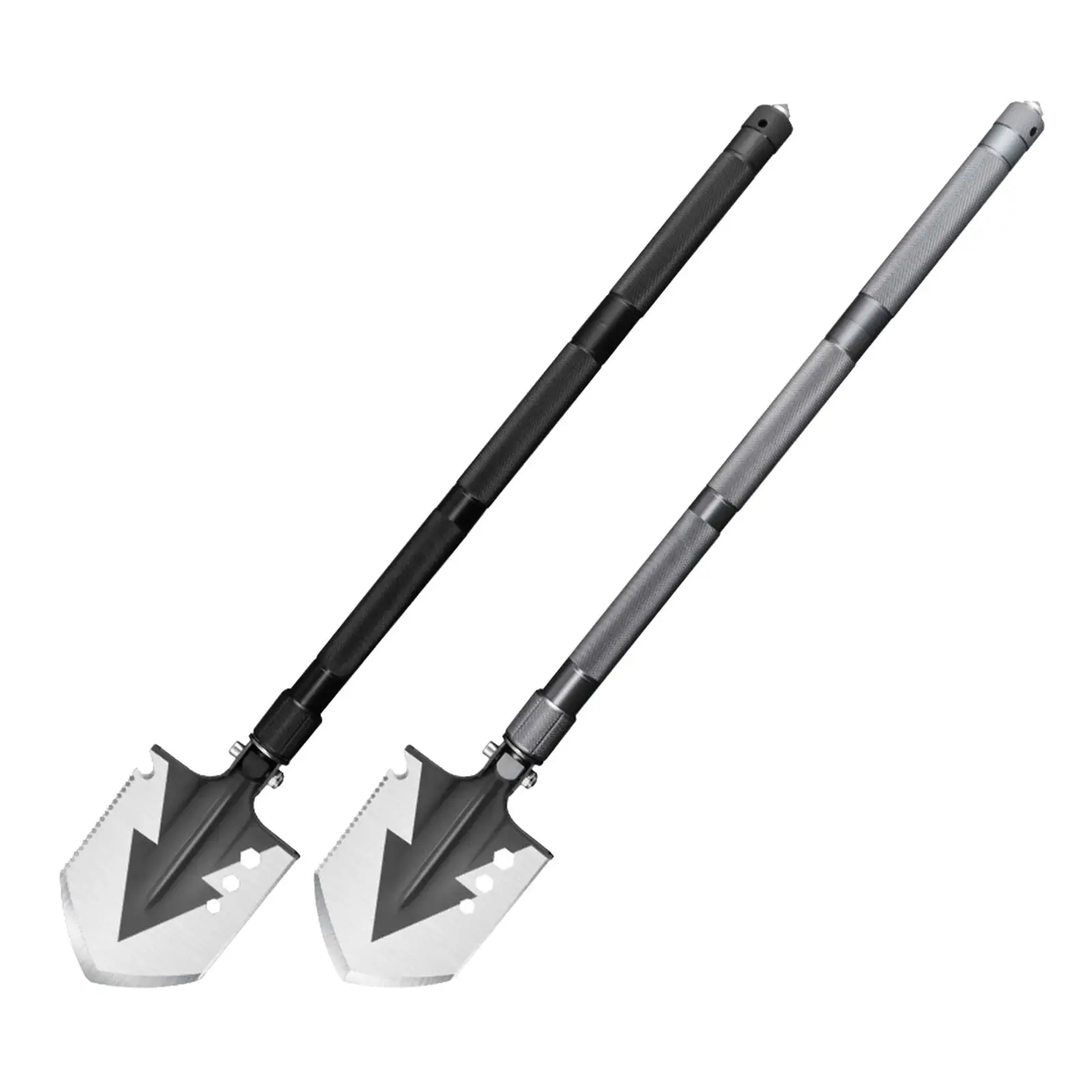 Military Folding Shovel - Tactical Multitool Spade Kit for Camping, Hiking, Backpacking, Fishing, Trench Entrenching Tools