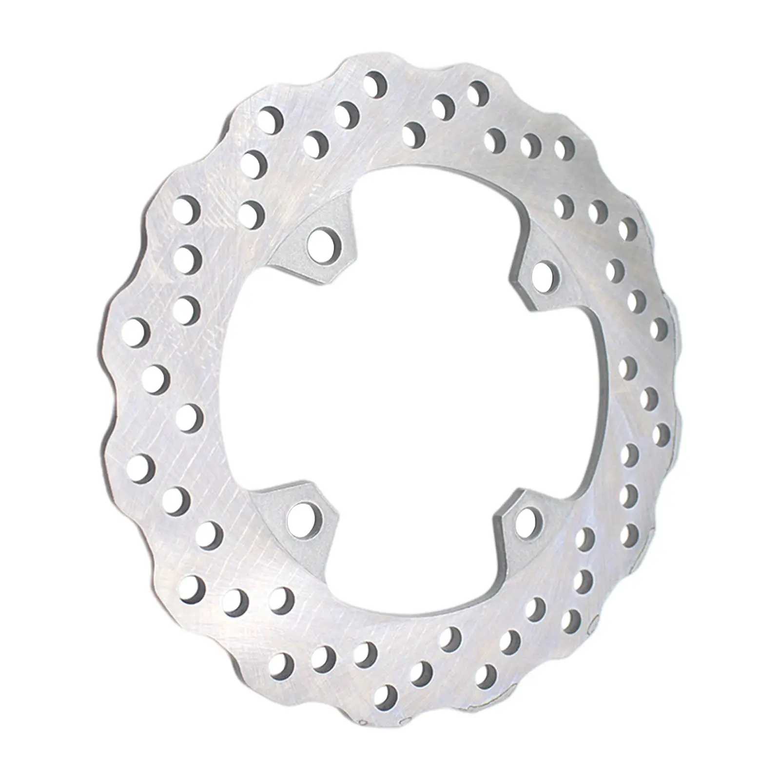Rear Brake Disc Rotor, Motorcycle Replacement, Accessories 220mm Silver Steel for Kawasaki Z1000 ER-6F ZX-10R ZX10 650 Cc ZX-6R