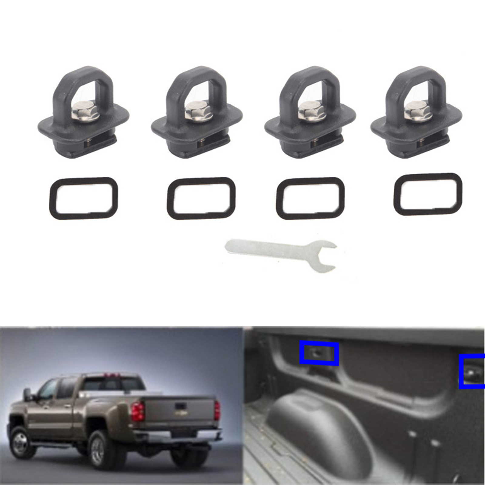Universal Tie Down Anchors Aluminum Alloy Retractable Hooks Tie Downs For Chevy Silverado Pickup Trucks Replacement Accessories Locks Hardware Aliexpress