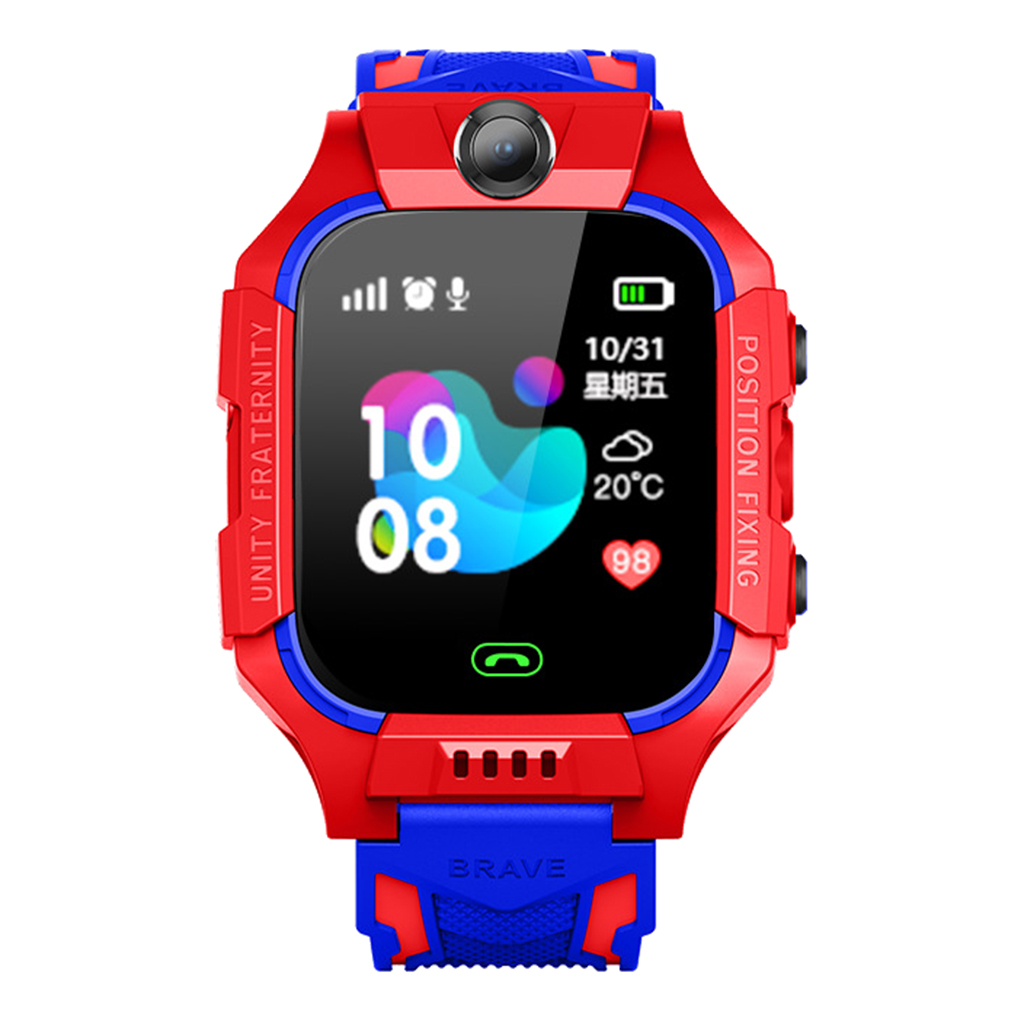Z6 Children Kids Smart Watch IP67 Deep Waterproof 2G SIM Card GPS Tracker Camera SOS Call Location Reminder Anti-Lost Watch