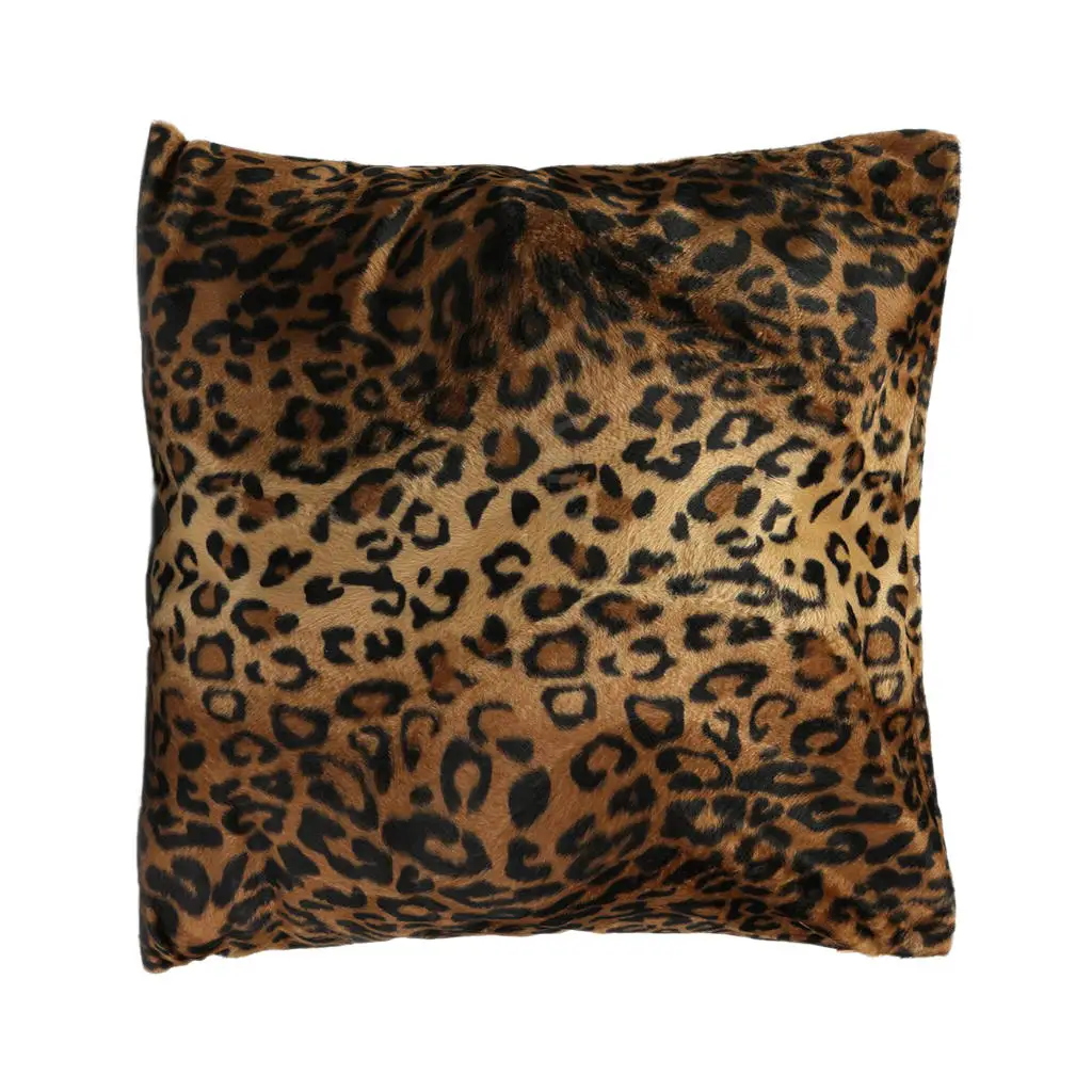 2xPlush Animal Printed Throw Pillow Case Sofa Bed Home Decor Cushion Cover A