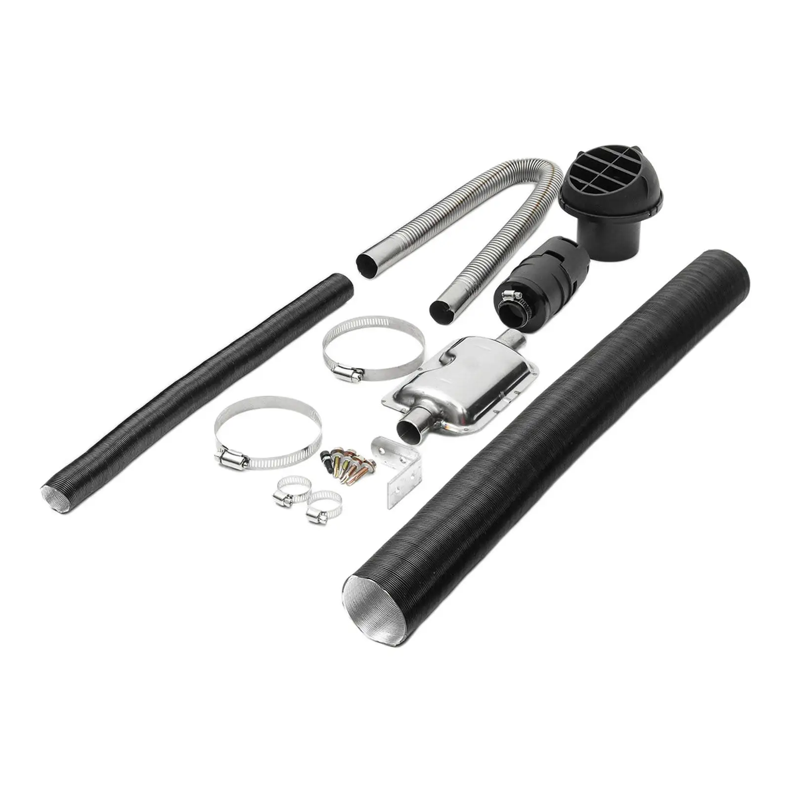 60 Pipe+24mm Exhaust  Muffler +25mm Air Filter for Air  Heater